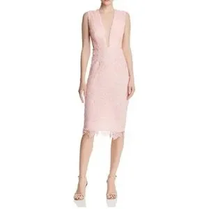 sau lee Dresses Sau Lee Pink Lace Kendall Dress Poshmark